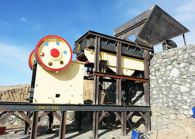 安徽滁州450T/H 石头破碎生产线