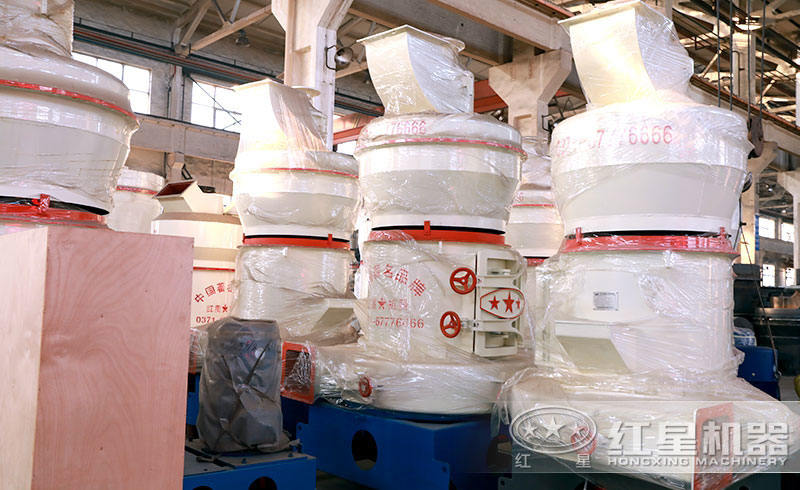 低碳环保“石头纸”加工新型设备HGM磨粉机介绍